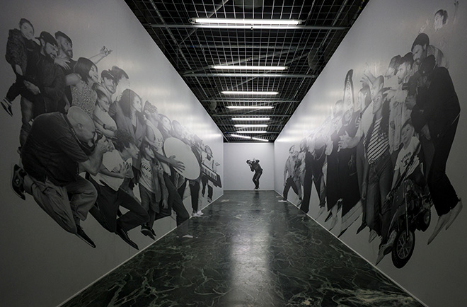 JR - CHI SEI, NAPOLI?, installation view, Gallerie d'Italia, Napoli. Photo credit: Salvatore Laporta JR - CHI SEI, NAPOLI?, installation view, Gallerie d'Italia, Napoli. Photo credit: Salvatore Laporta