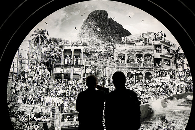 JR - CHI SEI, NAPOLI?, installation view, Gallerie d'Italia, Napoli. Photo credit: Salvatore Laporta JR - CHI SEI, NAPOLI?, installation view, Gallerie d'Italia, Napoli. Photo credit: Salvatore Laporta