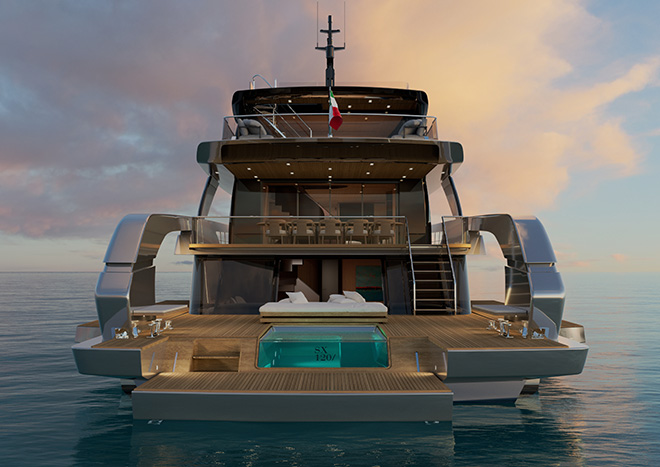 Sanlorenzo presenta SX120 – Exterior Sanlorenzo presenta SX120 – Exterior