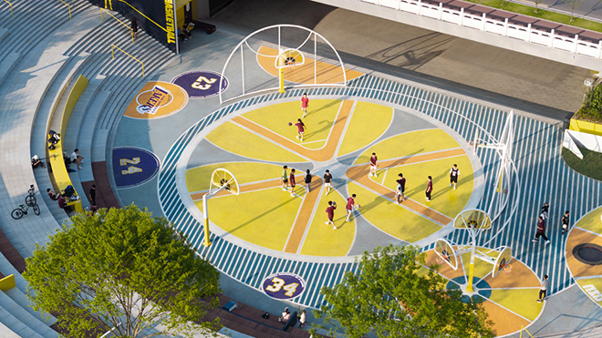HID Landscape Architecture – JU•Basketball Park, Yichang (Cina)