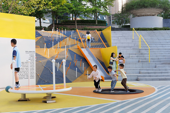 HID Landscape Architecture - JU•Basketball Park, Yichang (Cina). Photo credit: HID