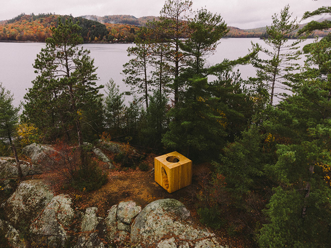 Luca Fortin + Atelier mock/up – ‘Faire le vide’, Poisson Blanc Regional Park