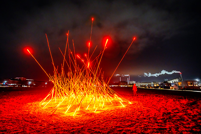 Fluxit, Copenhagen Light Festival 2025. Photo Credit: COPENHAGEN LIGHT FESTIVAL, Christoffer Askman/vnr.TV. Fluxit, Copenhagen Light Festival 2025. Photo Credit: COPENHAGEN LIGHT FESTIVAL, Christoffer Askman/vnr.TV.
