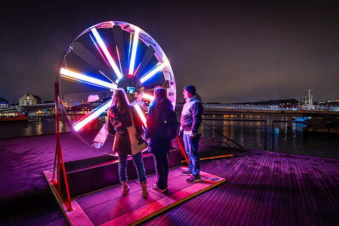 Aura, Copenhagen Light Festival 2025. Photo Credit: COPENHAGEN LIGHT FESTIVAL, Christoffer Askman/vnr.TV. Aura, Copenhagen Light Festival 2025. Photo Credit: COPENHAGEN LIGHT FESTIVAL, Christoffer Askman/vnr.TV.