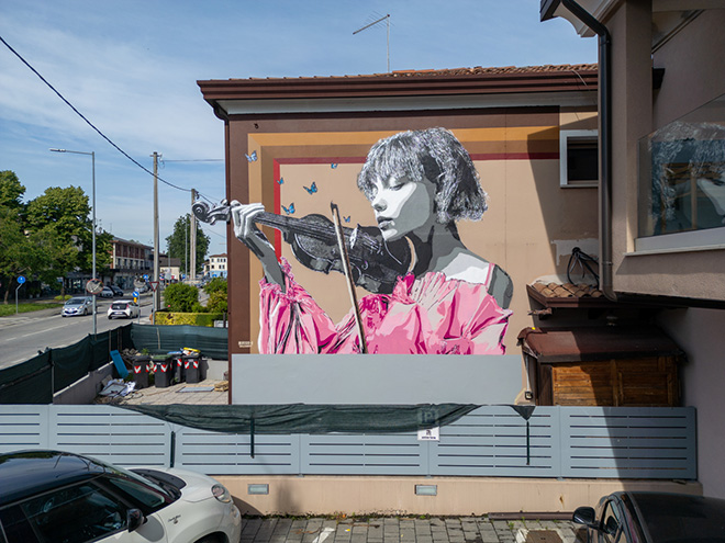 Alessio B - Via dei Colli Padova, Super Walls, 2025. Photo credit: Mirco Levorato
