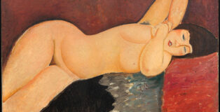 Amedeo Modigliani, Nu Couché, 1917, Olio su tela. Courtesy of © Pinacoteca Agnelli, Torino. Photo Sebastiano Pellion di Persano