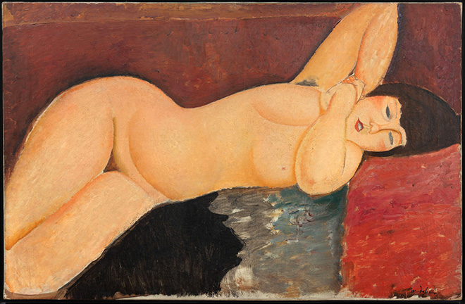 Un capolavoro a Perugia: Amedeo Modigliani – Nu couché (1917-1918)