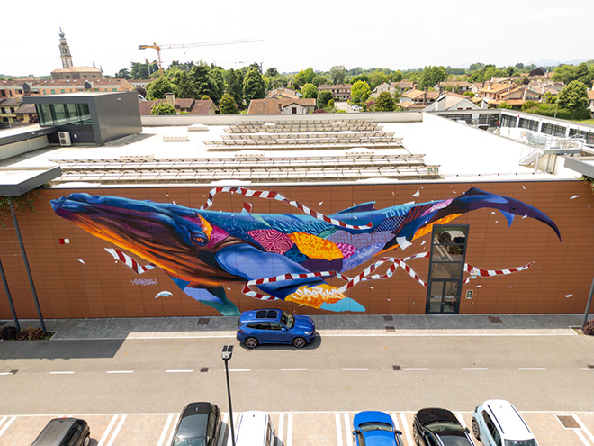 Bagdad - Alì Supermercati, Saonara (PD). Super Walls, 2025. Photo credit: Mirco Levorato