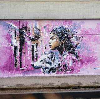 Man X - Palantenore Padova, Super Walls, 2025. Photo credit: Mirco Levorato Super Walls 2025 – Padova: Biennale di Street Art