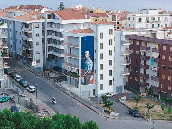 Slim safont - Murale per FAC - Festival delle Arti e delle Culture, Diamante Slim safont - Murale per FAC - Festival delle Arti e delle Culture, Diamante