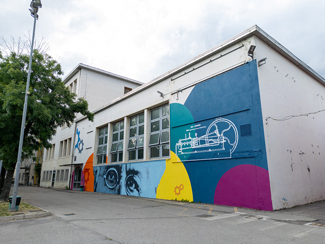 Shife - IPSIA E. Bernardi, Padova, Super Walls, 2025. Photo credit: Mirco Levorato