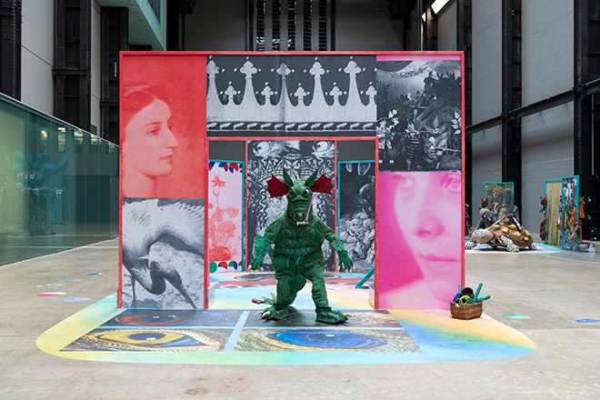 Installation Photography of UNIQLO Tate Play: Monster Chetwynd: Thunder, Crackle and Magic, at Tate Modern 2025 © Tate Photography (Lucy Dawkins). Installation Photography of UNIQLO Tate Play: Monster Chetwynd: Thunder, Crackle and Magic, at Tate Modern 2025 © Tate Photography (Lucy Dawkins).