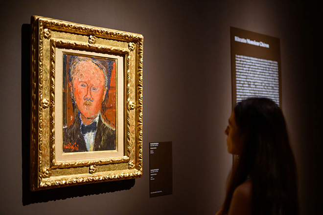 Un capolavoro a Perugia. AMEDEO MODIGLIANI. Nu couché, 1917-1918 alla Galleria Nazionale dell'Umbria. Foto: Marco Giugliarelli