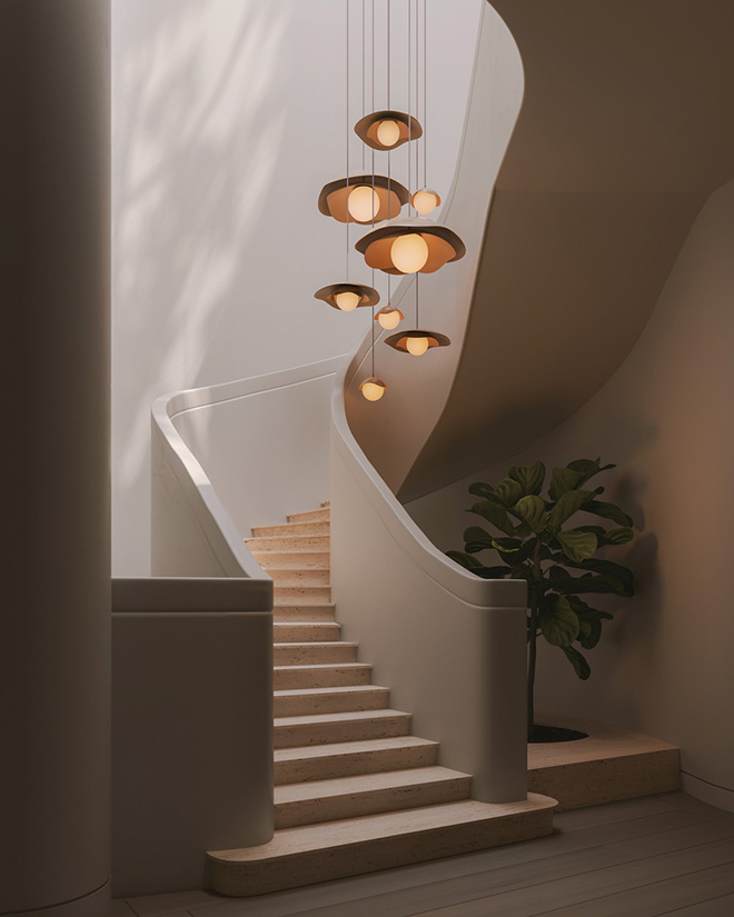 Pivoine Composition. Photo credit: Luminaire Authentik Pivoine Composition. Photo credit: Luminaire Authentik