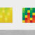 Richard Paul Lohse, Sechs vertikale systematische Farbreihen von Grün zu Gelb, 1955/69 e Grün – Gelb – Rot, 1950/70, Richard Paul Lohse-Stiftung, Stefan Altenburger Photography Zürich. © Richard Paul Lohse-Stiftung / 2025, ProLitteris, Zürich.