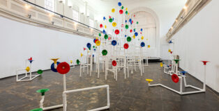 UTOOTO: YURI SUZUKI 2025 Installation view, Courtesy of the artist Yuri Suzuki and Camden Arts Projects, © Yuri Suzuki. All Rights Reserved, Photo: Deniz
