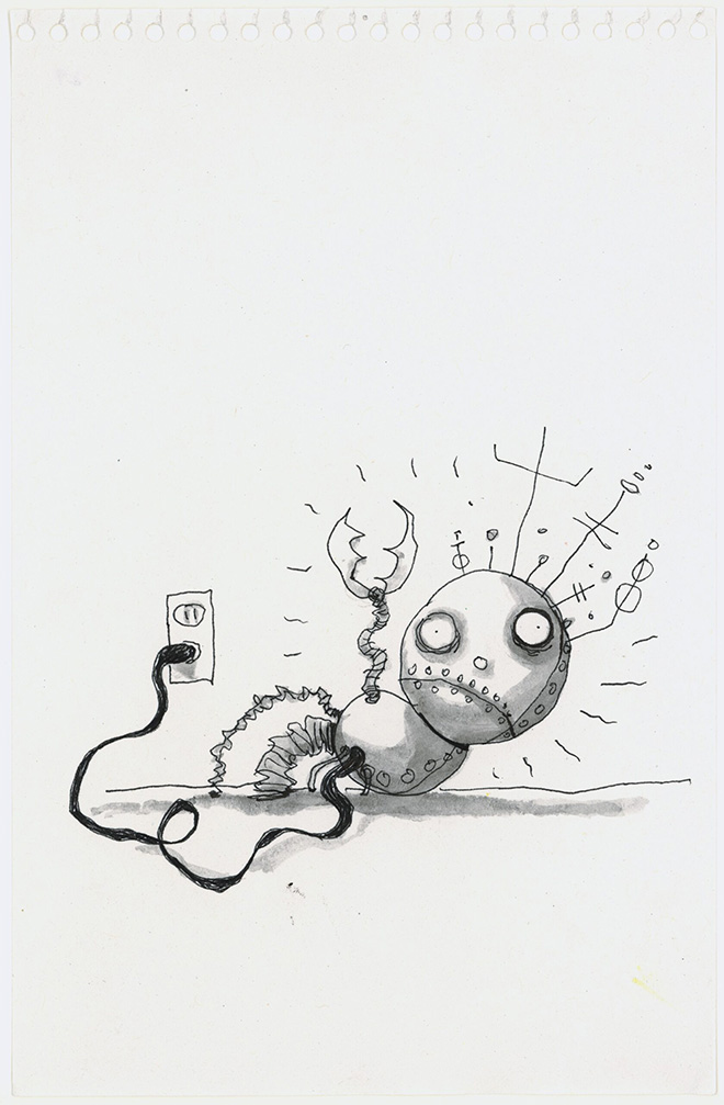 Untitled (Robot Boy) © Tim Burton