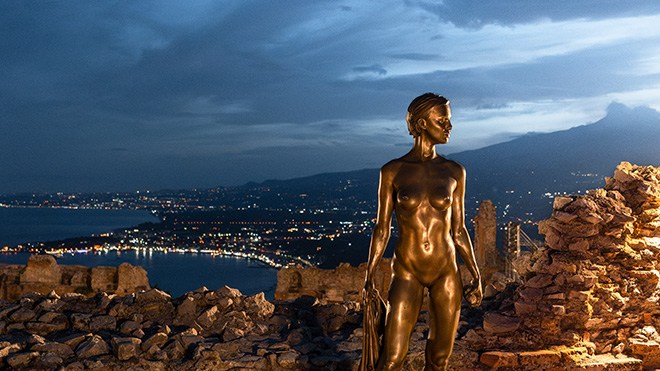 JAGO – “Gesti scolpiti”, Parco Archeologico di Taormina