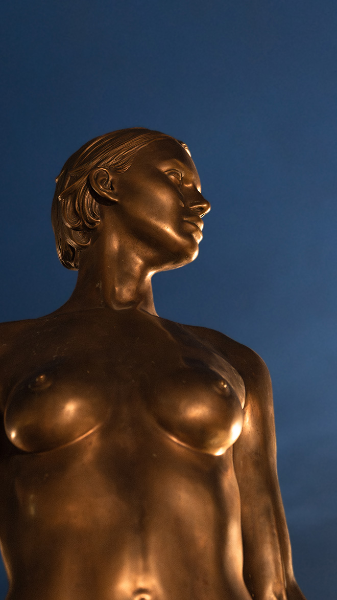 JAGO - David, bronzo, Teatro Antico di Taormina – Parco Archeologico di Naxos Taormina