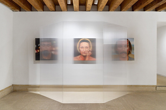 Ahmet Öğüt - neither artificial nor intelligent, A plus A Gallery, Venice. Photo credit: Clelia Cadamuro