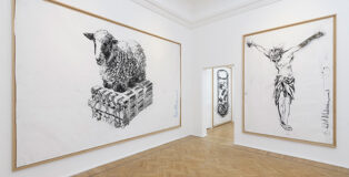 Primavera Romana, vedute della mostra, Galleria Continua, Roma. Foto: Giorgio Benni