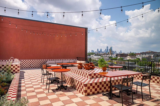 Concrete Amsterdam - Fishtown Urby (Roof Terrace), Philadelphia, USA. Photo credit: Robert Tsai Concrete Amsterdam - Fishtown Urby (Roof Terrace), Philadelphia, USA. Photo credit: Robert Tsai