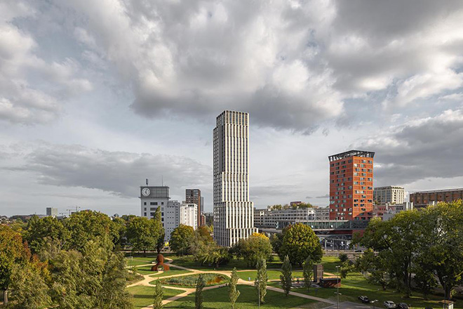 De Zwarte Hond – Lighthouse: la torre residenziale più alta di Eindhoven