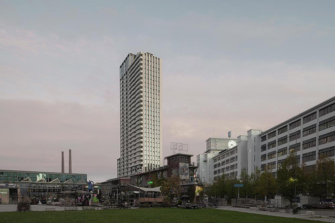 De Zwarte Hond - Lighthouse, Eindhoven, Netherlands. Photo credit: Sebastian van Damme