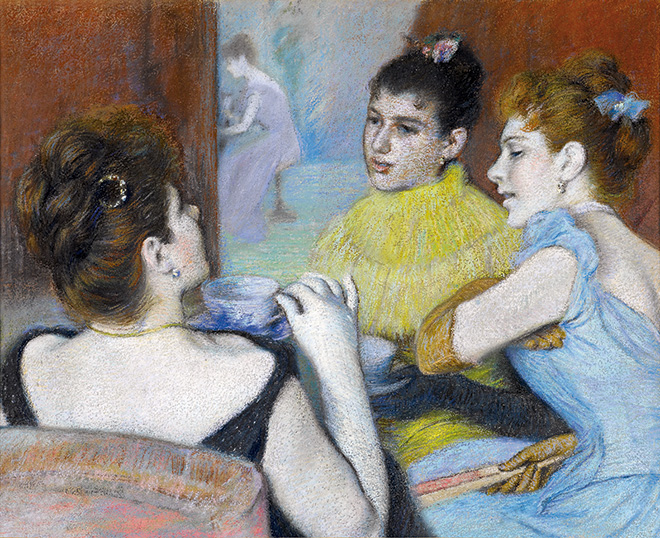 Federico Zandomeneghi - Il tè, collezione privata