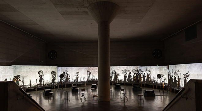 William Kentridge - Milano, Palazzo Citterio, 2026, installation view William Kentridge - Milano, Palazzo Citterio, 2026, installation view