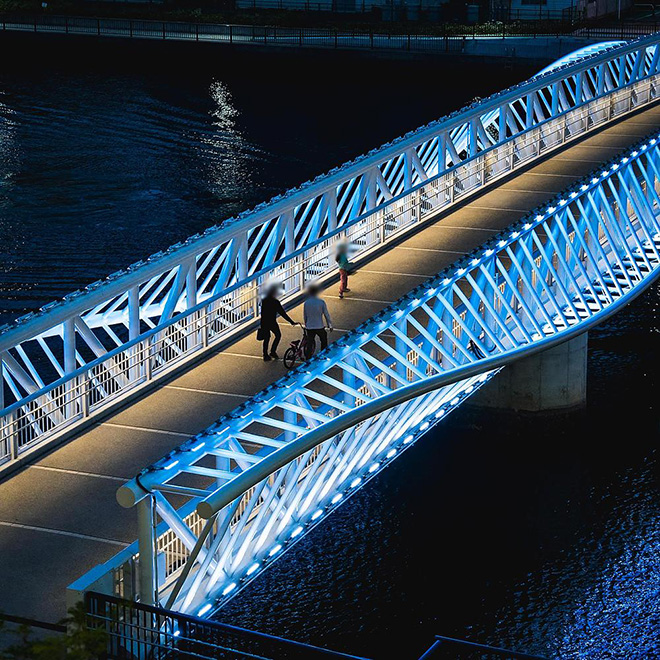 Hoshino Architects Inc. – Reimei Kobashi, Tokyo Pedestrian Bridge