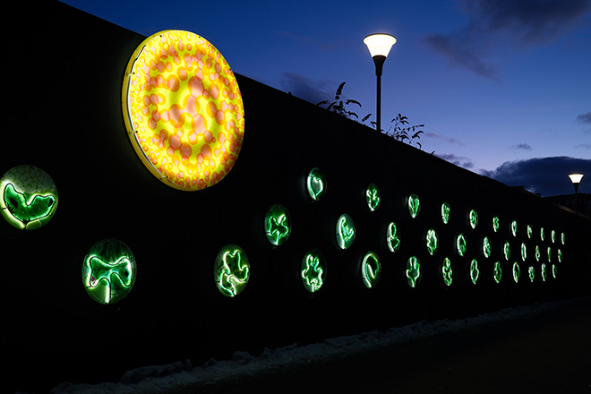 Copenhagen Light Festival 2026, installation view - Photo courtesy: Copenhagen Light Festival Copenhagen Light Festival 2026, installation view - Photo courtesy: Copenhagen Light Festival