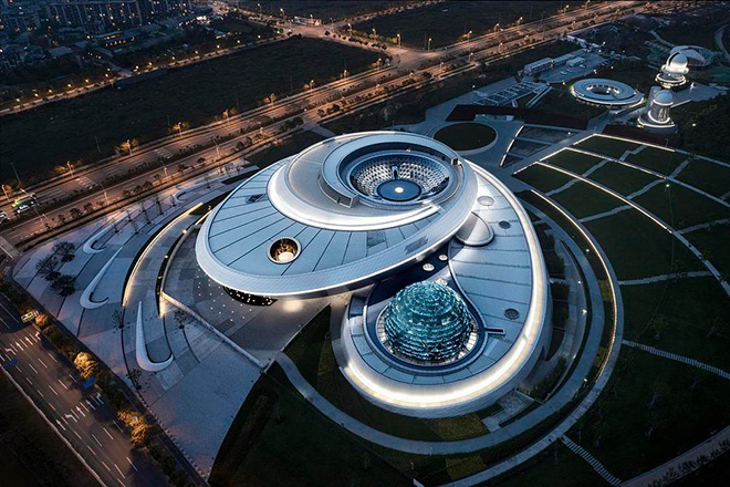 Shanghai Astronomy Museum, designed by Ennead Architects. Photo credit: Ennead Architects Shanghai Astronomy Museum, designed by Ennead Architects. Photo credit: Ennead Architects