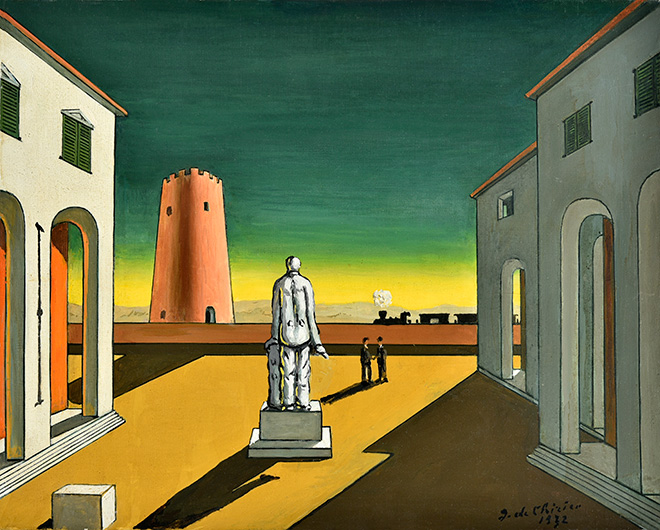 Giorgio de Chirico. Il sole della Metafisica