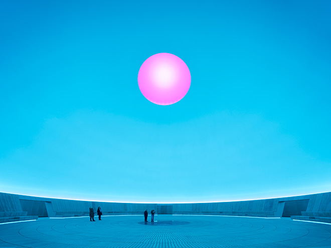 As Seen Below – The Dome, a Skyspace by James Turrell