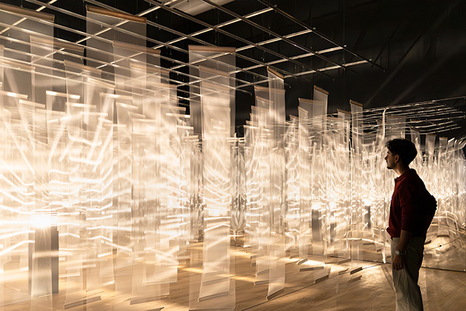Julio Le Parc at Tate Modern. Photo (©) Tate Photography (Kathleen Arundell)