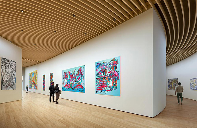 SPECTACLE - MOAPAA (Museum of Aboriginal Peoples’ Art and Artifacts). Photo credit: SPECTACLE with brick