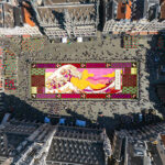 “La Grande Onda di Kanagawa” protagonista al Flower Carpet di Bruxelles