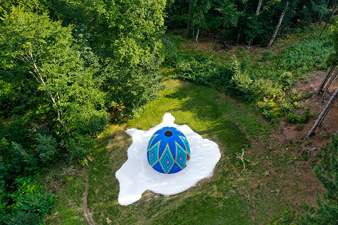 Arte Sella - Velasco Vitali, Sabìr, 2024. Photo credit: Giacomo Bianchi
