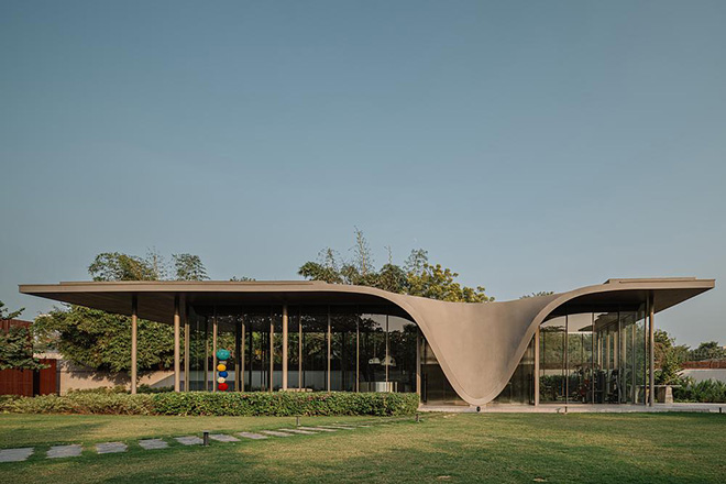 andblack design studio – The Dip Pavilion, Ahmedabad, India