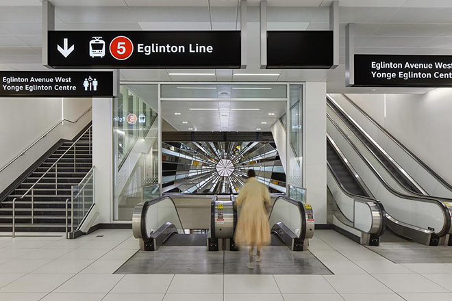 Eglinton Crosstown LRT, Toronto. New exclusive image. Photo credit: Tom Arban Eglinton Crosstown LRT, Toronto. New exclusive image. Photo credit: Tom Arban