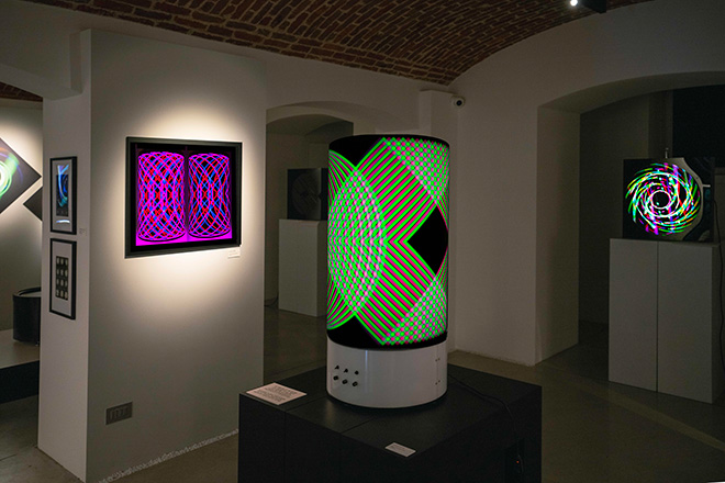 Antonio Barrese: Morfologie di Luce, Installation view, Fondazione Marcello Morandini, Varese. Courtesy: Fondazione Marcello Morandini