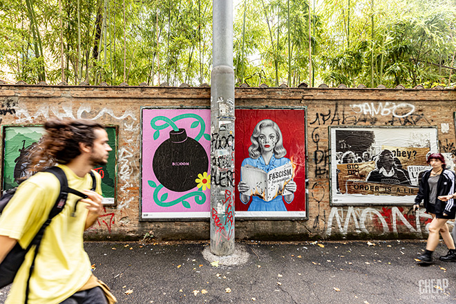 CHEAP – “CONFLITTO E CURA”: in strada i Poster della Call For Artists 2026