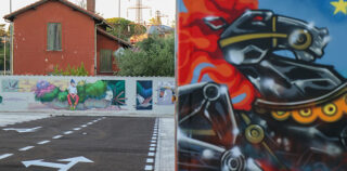 “Macchine Volanti”: otto artisti, otto opere, un racconto unico al Prologis PARKlife di Roma Tor Cervara