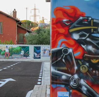 “Macchine Volanti”: otto artisti, otto opere, un racconto unico al Prologis PARKlife di Roma Tor Cervara