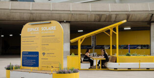 Aire Commune - Espace Solaire, Montreal’s Olympic Park. Photo credit: Valérie Paquette
