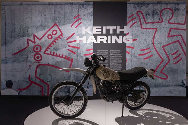 KEITH HARING - Installation view, Palazzo Braschi, Roma. Photo credit: Monkeys Video Lab