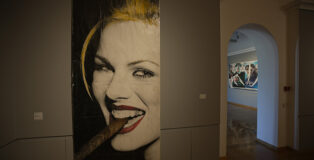Installation view, Mimmo Rotella. MONUMENTALE. Photo courtesy: Alfredo Capellupo