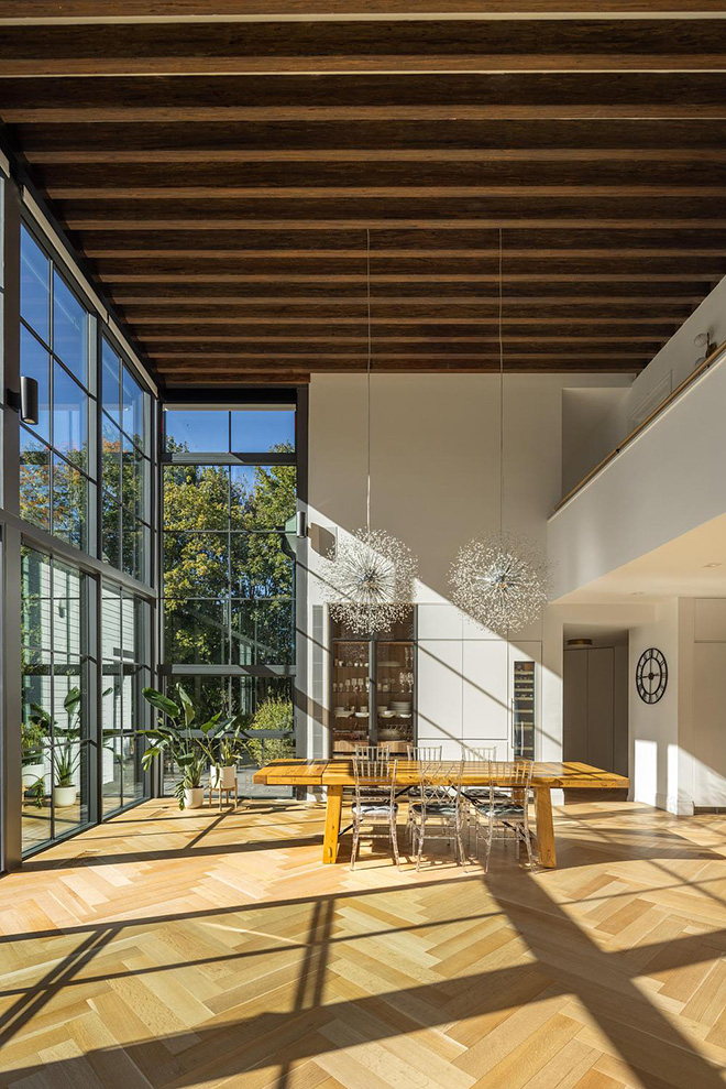 Archi-Tectonics - Country Home with Passive Solar Greenhouse. Photo credit: Evan Joseph