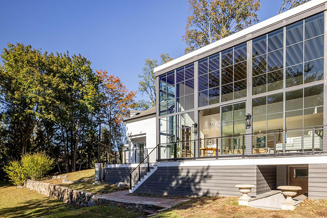 Archi-Tectonics - Country Home with Passive Solar Greenhouse. Photo credit: Evan Joseph